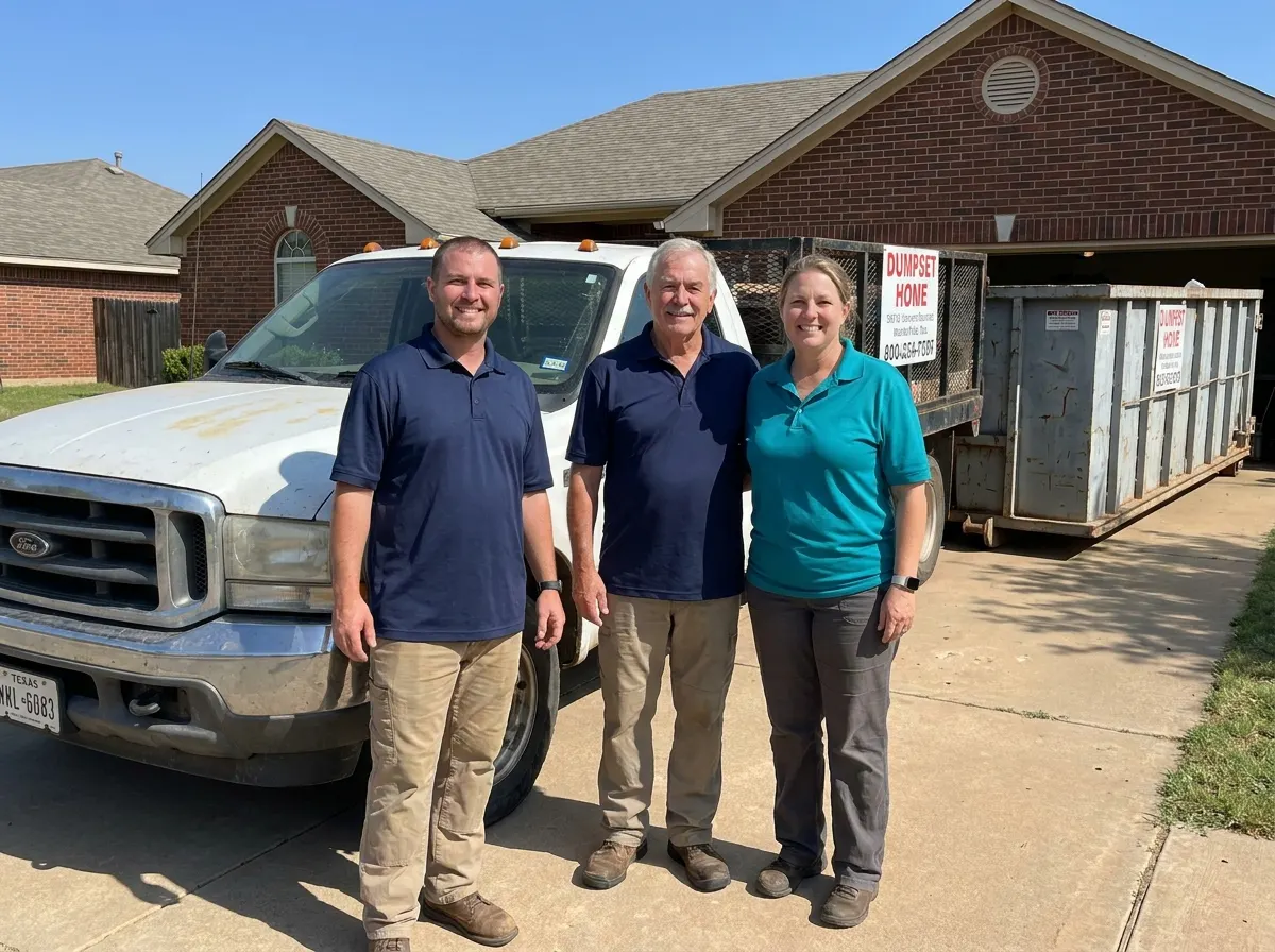 Binbridge Dumpster Rental dumpster rental team in Wichita Falls, TX
